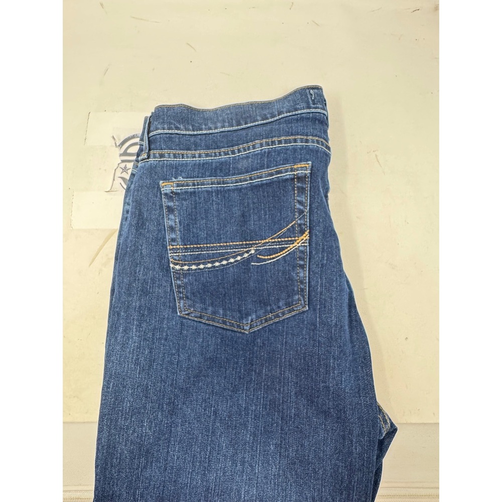 Wrangler As‎ Real As Jeans Womens 16 x 32 Blue Denim Bootcut Embroidered Pockets - Picture 7 of 7